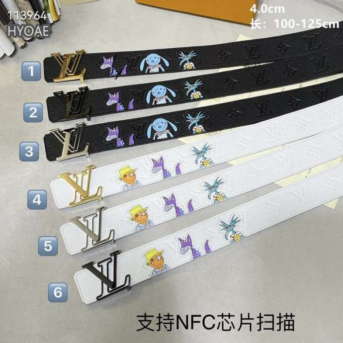 Picture of LV Belts _SKULVbelt40mmX100-125cm8L646502